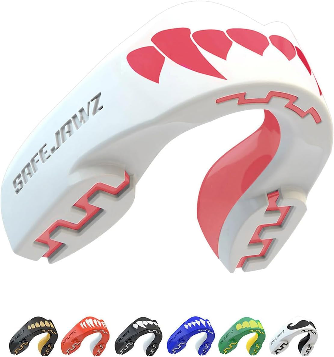 Sports Mouthguard, Dual Layer Premium Mouth Guard with Case for Basketball, Lacrosse, Football, Martial Arts, Hockey, Wrestling, Ice Hockey and All Contact Sports