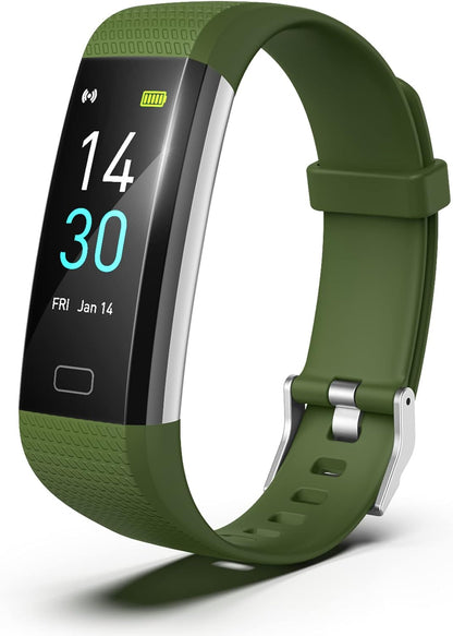 Fitness Tracker for Men and Women,Fitness Watch Waterproof with Activity Tracker and Sleep Monitor,Smart Watch for Android and Ios Phones