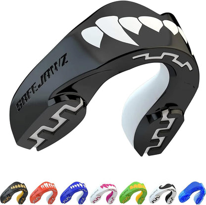 Sports Mouthguard, Dual Layer Premium Mouth Guard with Case for Basketball, Lacrosse, Football, Martial Arts, Hockey, Wrestling, Ice Hockey and All Contact Sports