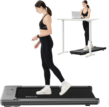 Walking Pad - under Desk Treadmill for Home/Office, Portable with Remote Control LED Display - Ideal for Fitness Enthusiasts