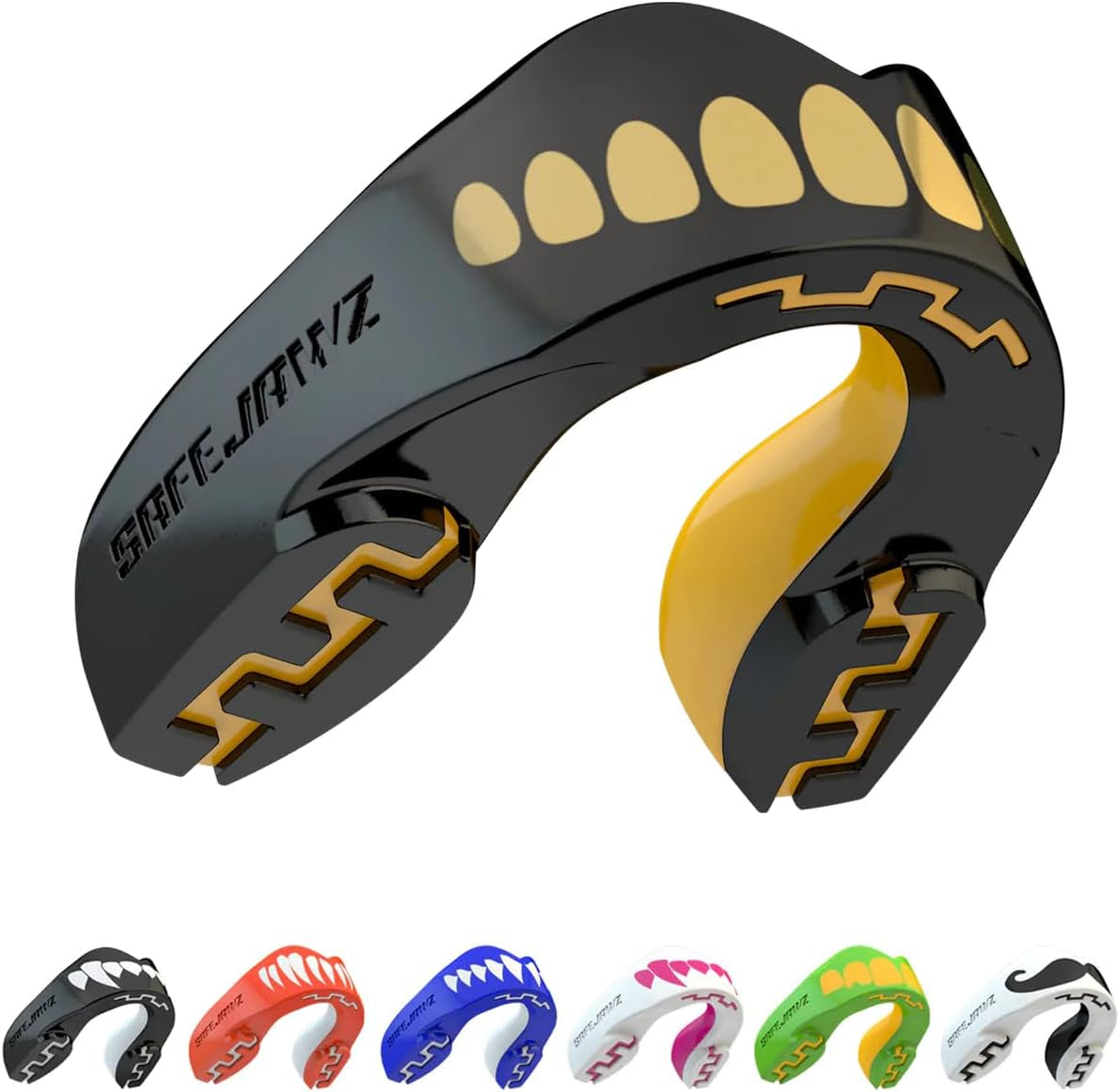 Sports Mouthguard, Dual Layer Premium Mouth Guard with Case for Basketball, Lacrosse, Football, Martial Arts, Hockey, Wrestling, Ice Hockey and All Contact Sports