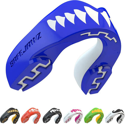 Sports Mouthguard, Dual Layer Premium Mouth Guard with Case for Basketball, Lacrosse, Football, Martial Arts, Hockey, Wrestling, Ice Hockey and All Contact Sports